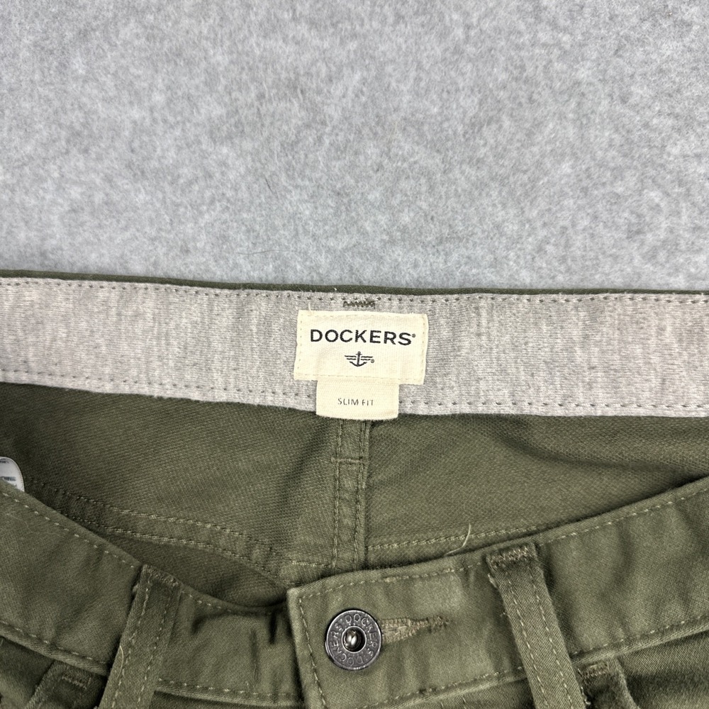 Dockers‎ Slim Fit Men's 5 Pocket Pants Size 32x32 - Picture 8 of 10